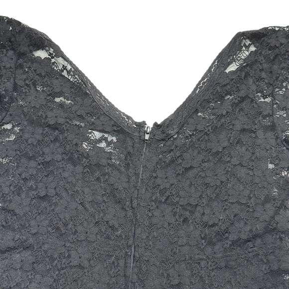 Royal Bones size large black dress NWT in perfect condition! Lace layer on top. - Picture 3 of 12